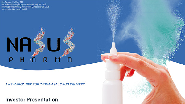 Nasus Pharma Investor Presentation
